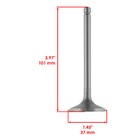 Cylinder Intake Exhaust Valve Kit For Kawasaki Bayou 300 Klf300c 1986-2005