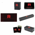 Pokemon Sv10 Glory Of The Rocket Team Attache Case   6 New Items Cards Not In