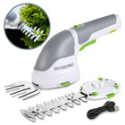 Workpro 2 In 1 Cordless Grass Shear Shrubbery Trimmer Hedge Shears grass Cutters