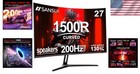 Curved 27  1080p Gaming Monitor   200hz Fast Refresh   1ms Va Panel   Freesyn   