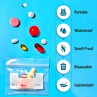 The Pill Bag   Medicine Pill Organizer For Am pm Standard Size   100 Count 