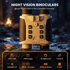 4k Head Mounted Night Vision Binoculars Digital Infrared Goggles Rechargeable Us