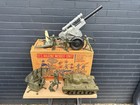 1958 Us Marine Mobile Unit Toy Set By Deluxe  Marx Remix Military Army Play Set