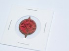 Tin-litho Tobacco Tag W both Tics  16  Taylor Bros  Inc  Brothers  rose Bud 