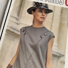 Vintage Vogue Paris Original Dress Pattern 1947 Molyneux Sz 14 Uncut