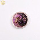 1pc Black And Purple Bee Copper Craft Coin Given To A Friend For Collection