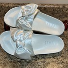 Puma Fenty Rihanna Bow White Marshmallow Slide Women s Slip On Sandals 10 5 New