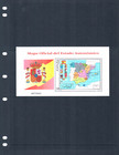  2 00 Scott Value - 1996 Spain Map Of Provinces S s Flag Arms Cv Mnh Nh Umm