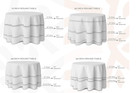 Turquoise 90 In Round Polyester Tablecloths Events Wedding New Linentablecloth