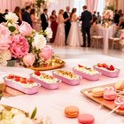 Pack Mini Cake Pans With Lids And Spoons rectangular Aluminum Foil 50 Pink