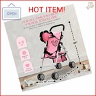 My First Baby Doll Stroller For Kids  Toddler Play Toy Buggy Carriage Foldable W