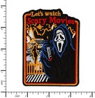 Ghostface Scream Embroidered Iron On Patch     Scary Movie Horror Halloween Patch