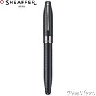 Sheaffer Legacy Chevron Black Fountain Pen Medium With Free Leather Pouch