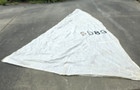 5089 Yaba Headsail Storm Jib Sail Sailboat Luff 16  1  Leech 14  Foot 8  7  89