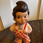 Vintage 1973 Bob s Big Boy Restaurant Coin Piggy Bank Figurine Advertising 9 