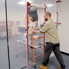 Zipwall Heavy-duty Zipper For Dust Barriers 2-pack Hdaz2 2 Pack Red