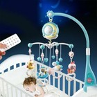 Baby Crib Mobile Toy 108 Songs With Lights And Music Star Projector Musical Box