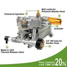 Yamatic 3 4  Shaft Horizontal Pressure Washer Pump 3400 Psi 2 5 Gpm