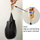 100 Pcs 4 Gallon Trash Bags Kitchen Trash Bags Small Garbage Rubbish Bags 5 Roll