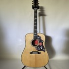 Factory Flower bird Solid Spruce Top Acoustic Guitar Koa Back side  B1g Eq