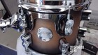 Pdp Concept Maple 8  X 7  Tom Rack Drum Lug Laced Arm Mount Satin Charcoal Burst