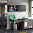 Wall Mounted Metal Cabinet With Adjustable Shelves wall Hanging Garage Cabinet