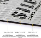 80 Mil  2mm  Car Sound Deadening Mat - Butyl Automotive Sound Deadener - Noise I