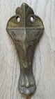 4 Ornate Antique Cast Iron Claw Feet Leg Victorian Vintage Salvage