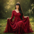 Plus Size S To 5x  Vintage Inspired  Romantic Dress  Flowing  Wwc36c