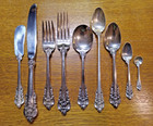 Grande Baroque By Wallace Sterling 9-piece Silverware Set
