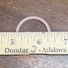 2 Nos Wurlitzer Player Piano band Organ Valve Block Fiber Pouch Rings