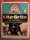 Vintage Lite Brite Disney   Chip N Dale 10 Picture Refills   18 Guide Sheets