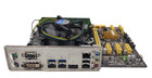 Asus H87m-e Motherboard W  I5-4440 Cpu   4x4gb Ram   I o Shield   Cpu Fan Tested