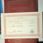 President Jimmy Carter Signed - White House Diary - Easton Press Leather Nobel
