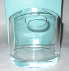 Tiffany   Co  Crystal Modernist Ice Bucket W  Integrated Handles Signed W box
