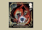 Dungeons   Dragons Red Dragon Fan Sheet From Royal Mail