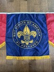 Vintage Boy Scouts Of America Troop Hall Banner Flag 2 1 2ft X 8ft Be Prepared