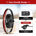 20 Inch 48v 1000w Front Wheel Motor Electric Bicycle E-bike Conversion Kit Led
