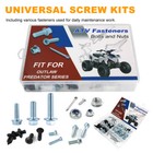 160 Pcs Full Frame Fairing Bolts Kit Fit For Polaris Predator 500 2005-2007