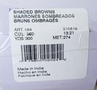 Aunt Lydia s Classic Cotton Crochet Thread Size 10 Shaded Browns Brown Lot Of 2