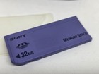 Sony Memory Stick 32mb For Camera With Protective Case   Sleeve