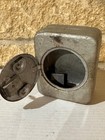 Vintage Metal Coin Bank Locker With Keys Money Saving Piggy Bank Safe Box  5661 