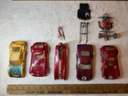 Lot Of 5 Rare Vintage 1960s Slot Cars Bodies  Chassis  Original Owner maker