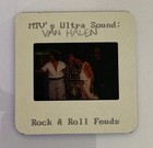 Vintage 1990s Mtv Ultrasound Van Halen Rock   Roll Feuds Promo 35mm Photo Slide