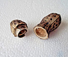    vintage Mexico Taxco Sterling Silver Peanut Figural Pill Trinket Box 13 08g