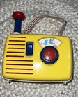 Ambi Toy Vintage Yellow Radio Playing The Song    how Much Is That Doggy   