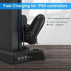 Oivo Cooling Stand  Cooling Fan Cooler For Playstation 4 Ps4  Ps4 Pro  Ps4 Slim 