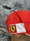Fila Ferrari Scuderia F1 Racing Team Red Vintage Strapback Cap Hat   