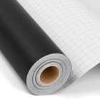 12   X 42ft Matte Black Permanent Vinyl Roll - Permanent Adhesive Vinyl Roll    