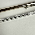 Vintage Taylor Instrument Glass Pocket Thermometer Metal Case -40 120 Usa
